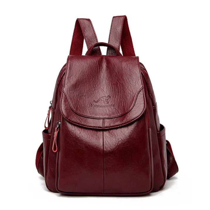 Chic and Secure Organised Travel Anti-Theft Backpack for Stylish Women - Image 4