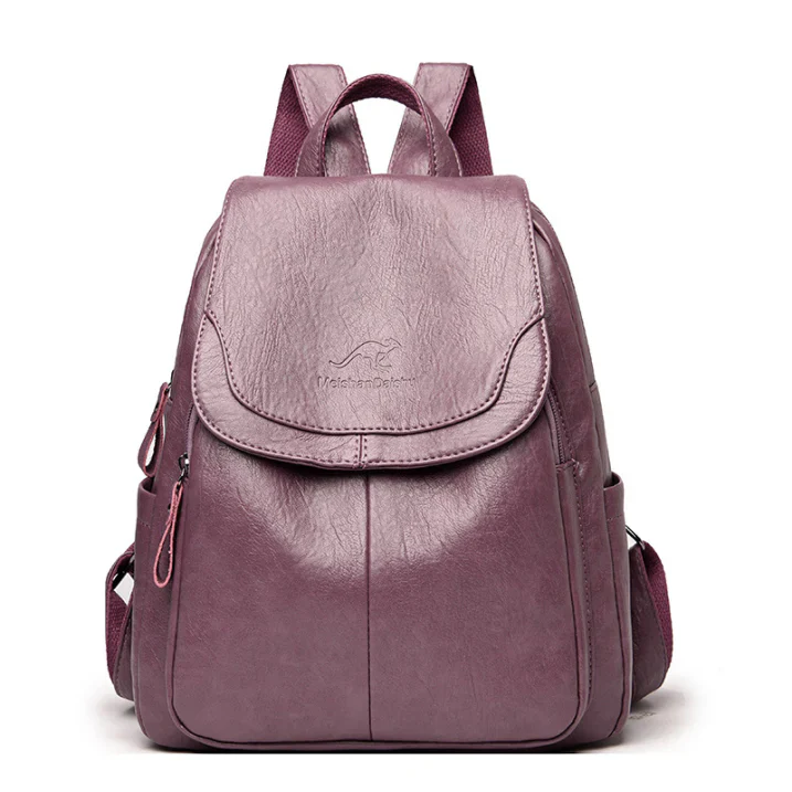 Chic and Secure Organised Travel Anti-Theft Backpack for Stylish Women - Image 9