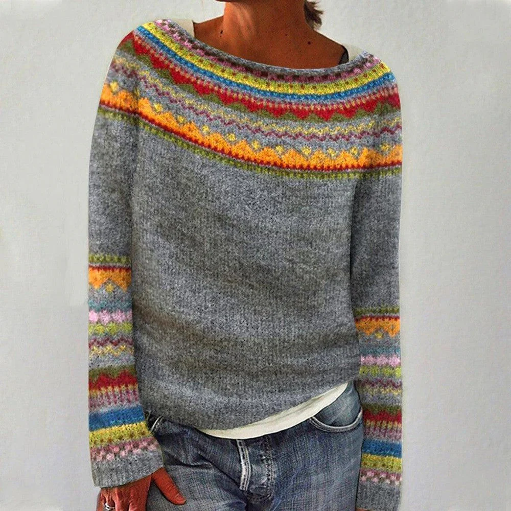 Women’s Winter Knitted Fashion Outdoor Cosy Sweater - Image 3