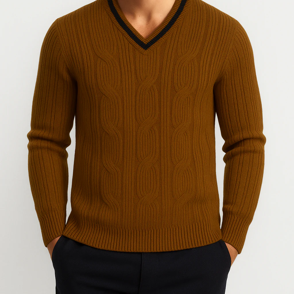 Cable Knit Sweater - Image 3