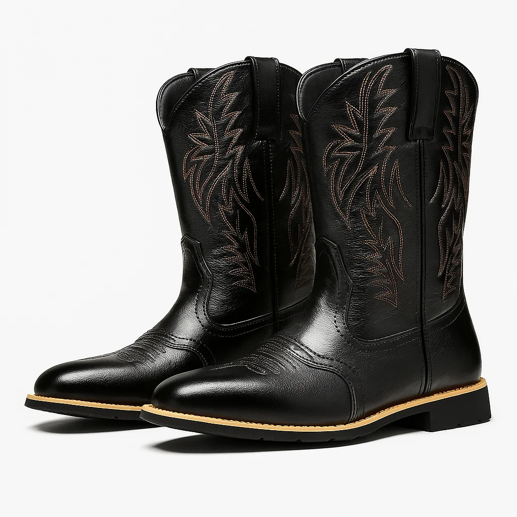 Smith | Leather Cowboy Boots - Image 4