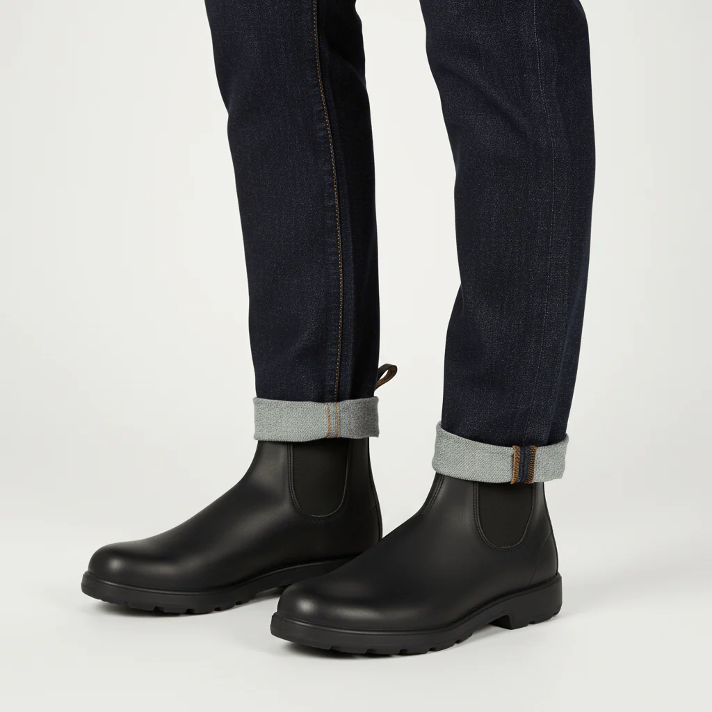 Rugged Sole Chelsea Boots - Image 3