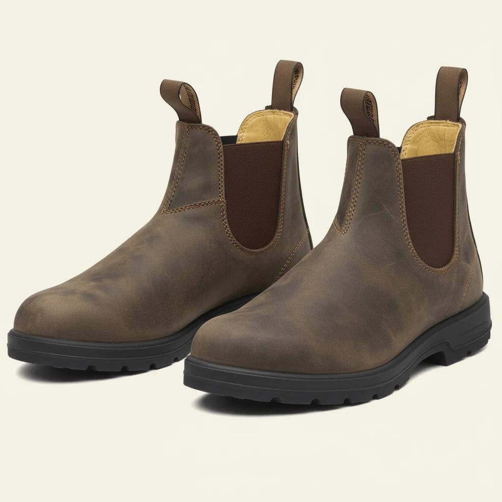 Rugged Sole Chelsea Boots - Image 5