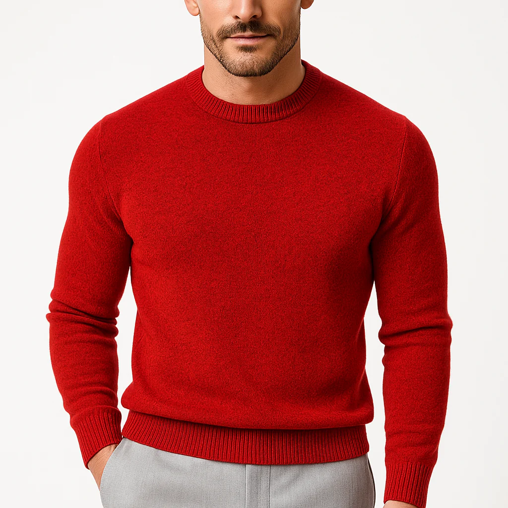 Wool Blend Knit Sweater - Image 5