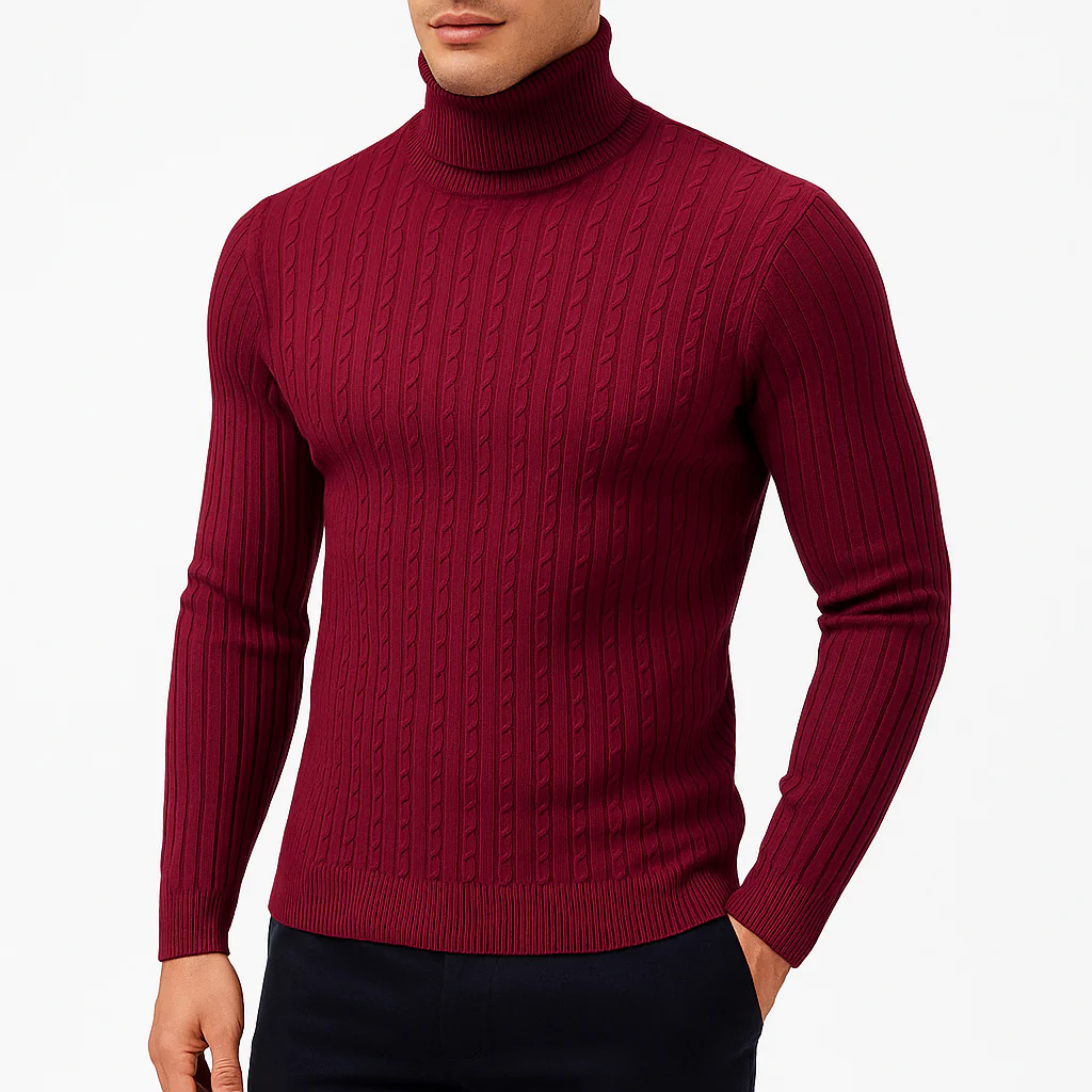 Wool Blend Turtleneck - Image 5