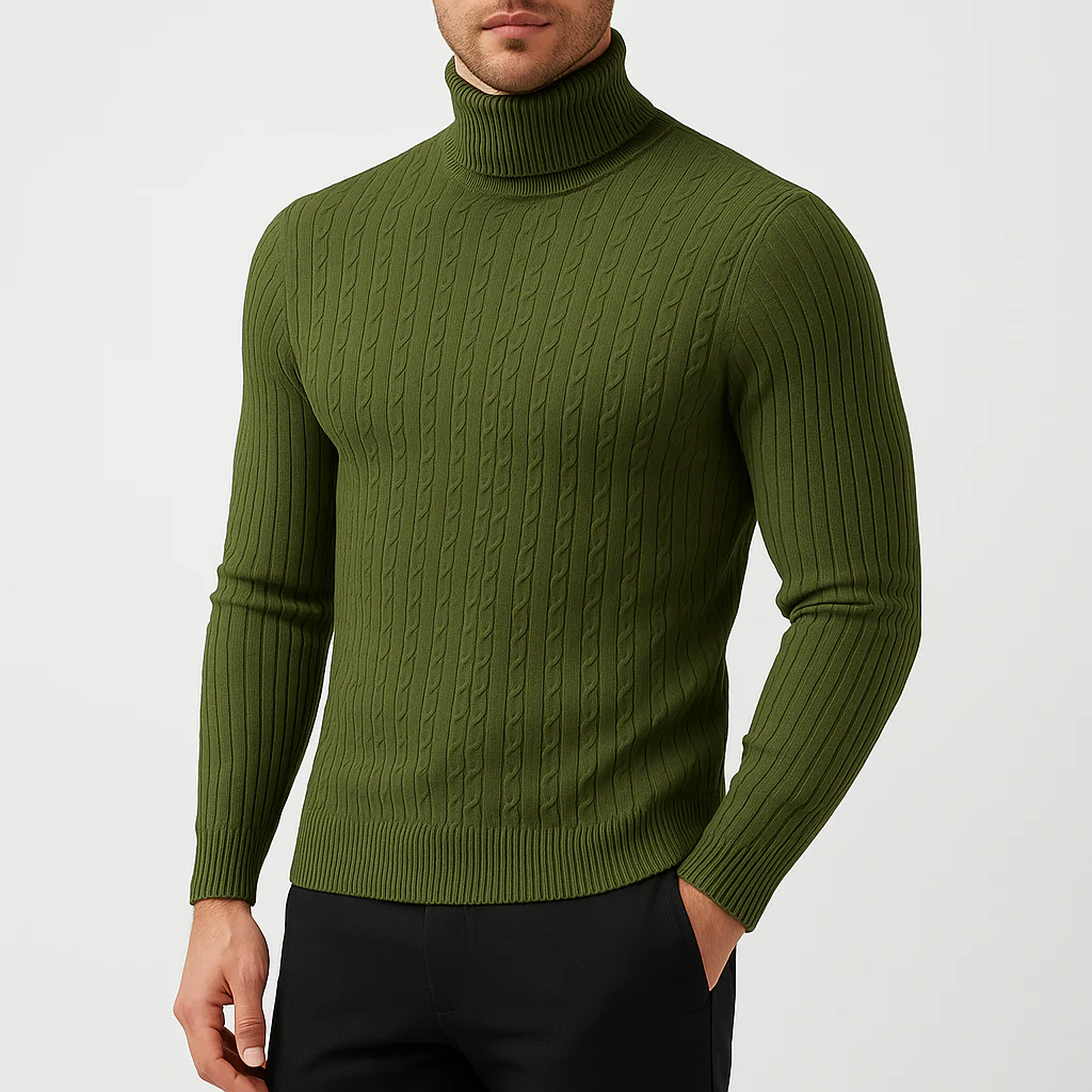 Wool Blend Turtleneck - Image 6