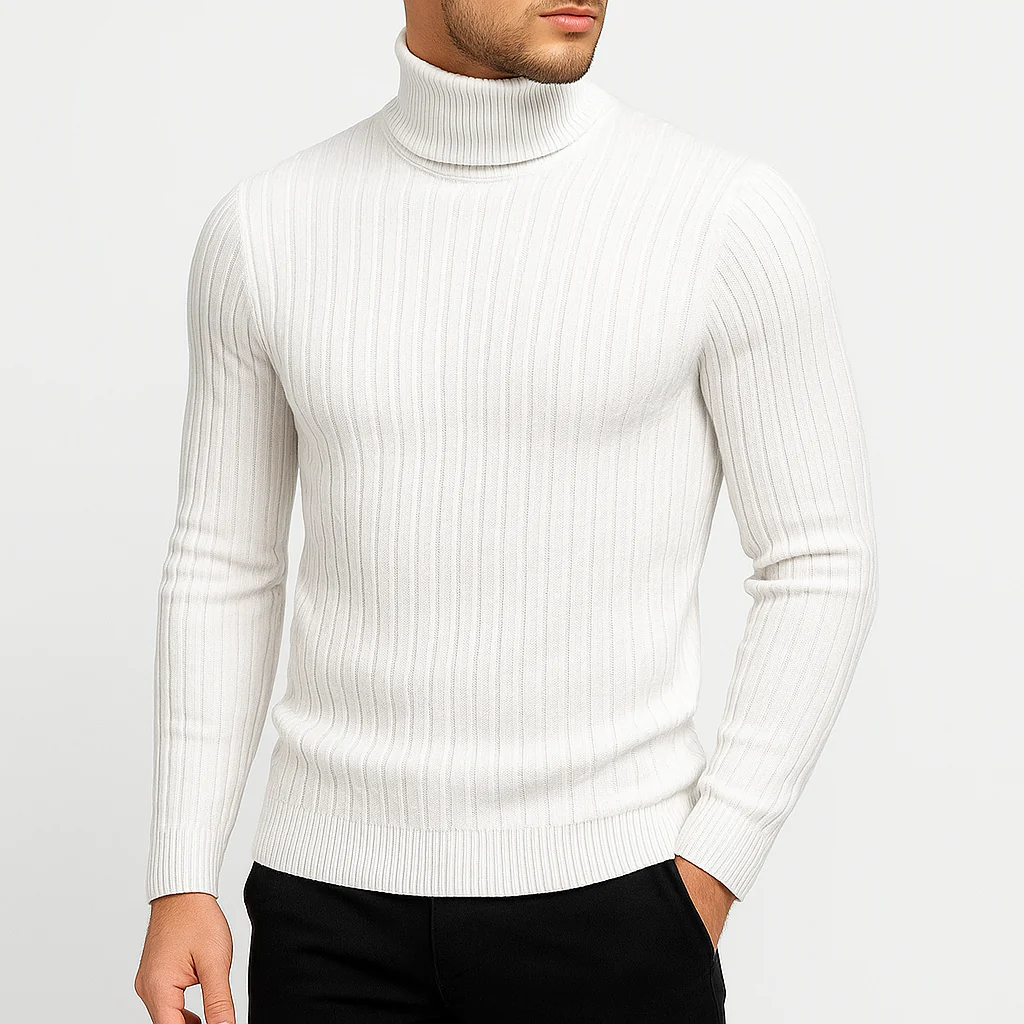 Wool Blend Turtleneck - Image 9