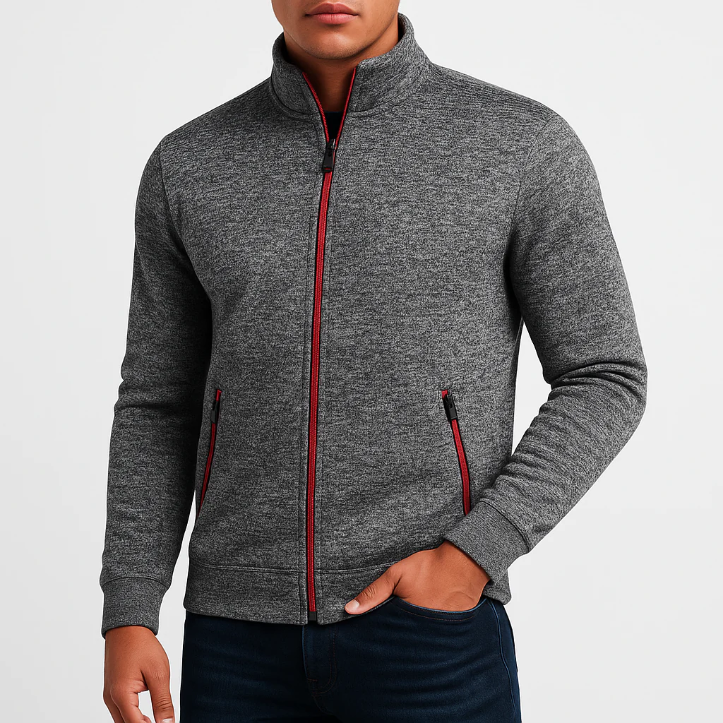 Zip Knit Cardigan - Image 5