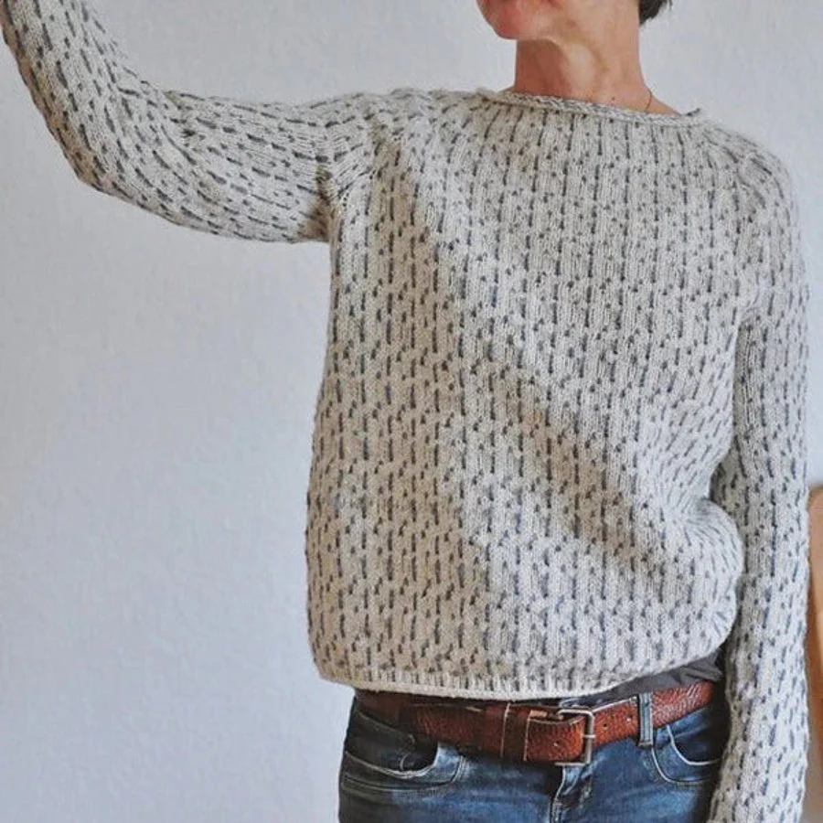 Women’s Everyday Boat Neck Casual Sweater - Image 4