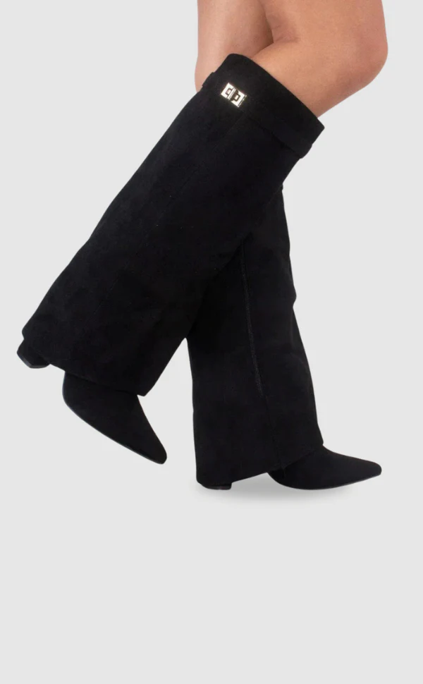 Women’s Outdoor Winter Buckle Thigh-High Boots - Image 16