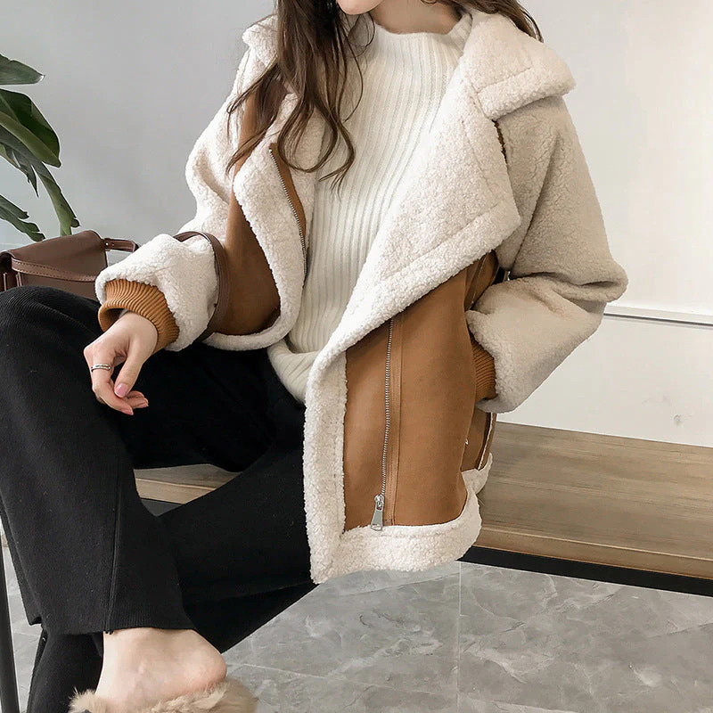 Women’s Oversized Winter Coat Soft Warm Relaxed Fit - Image 3