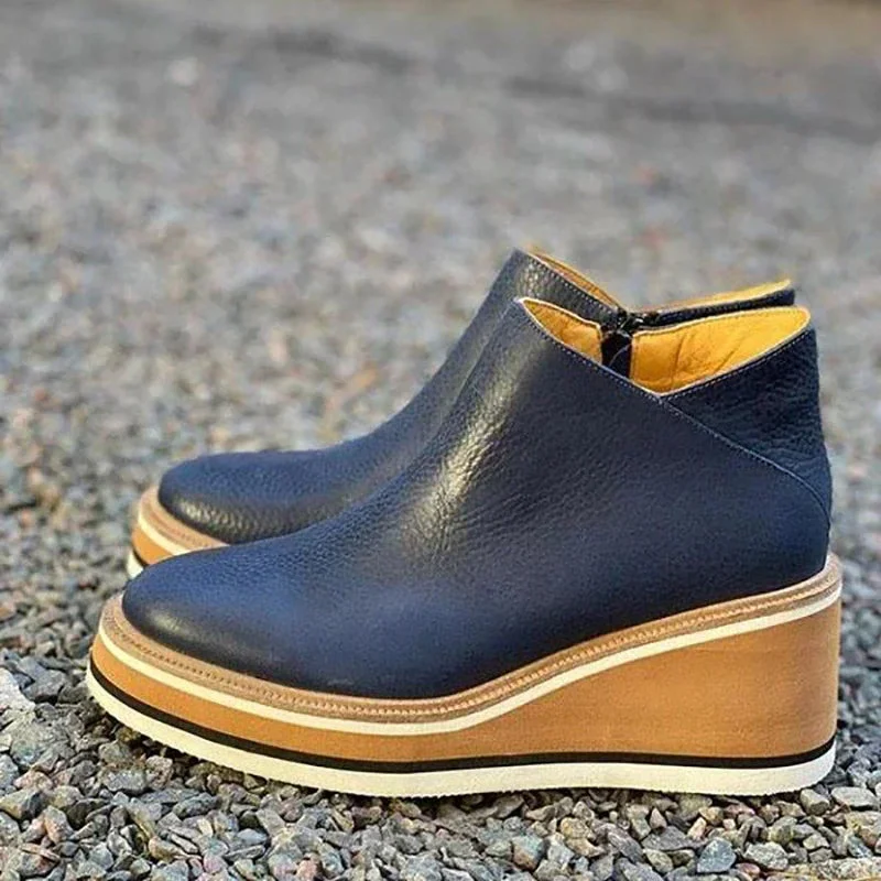 Women’s Platform Chelsea Boots Winter Height and Style - Image 6