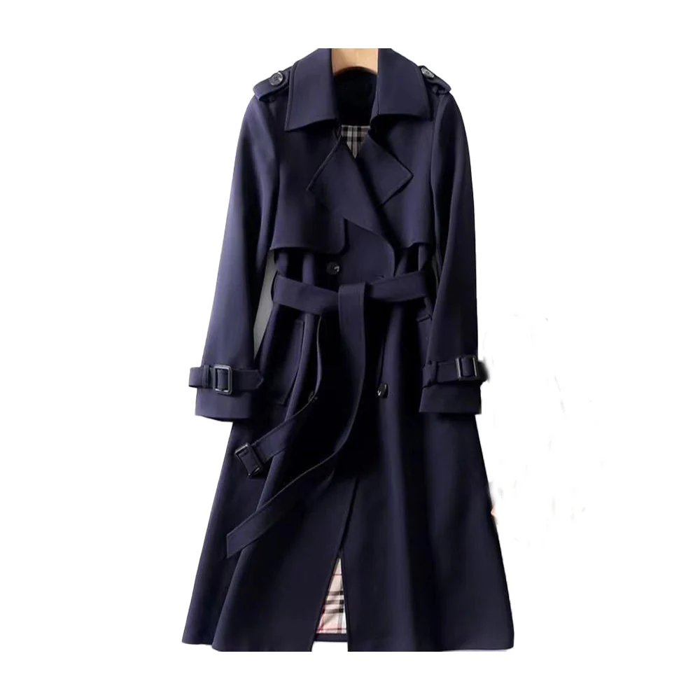 Women’s Timeless Fashion Belted Trench Coat for Cold Weather - Image 3