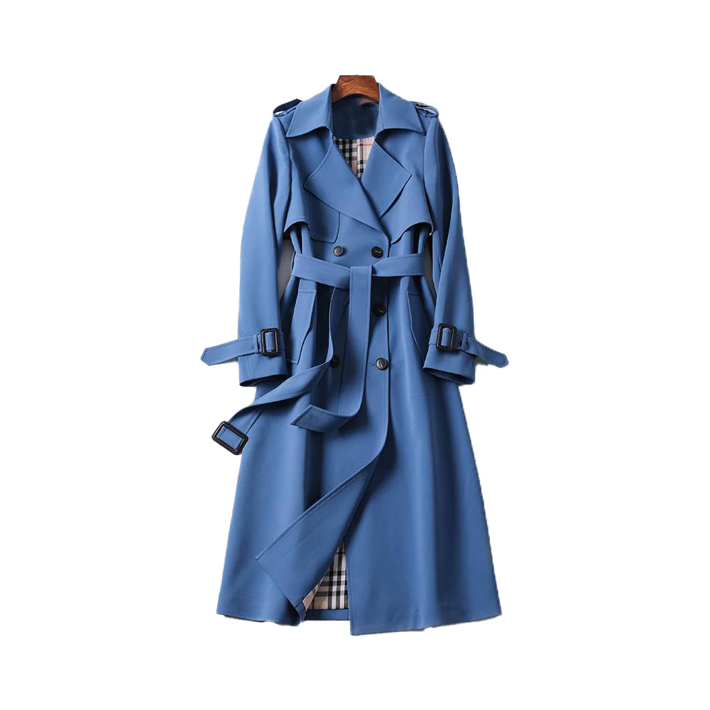 Women’s Timeless Fashion Belted Trench Coat for Cold Weather - Image 4
