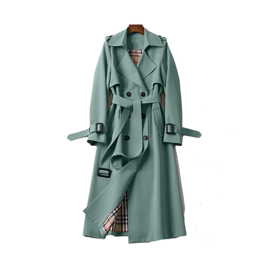 Women’s Timeless Fashion Belted Trench Coat for Cold Weather - Image 5