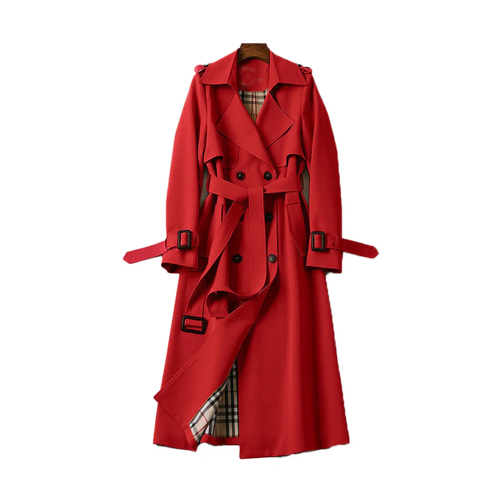 Women’s Timeless Fashion Belted Trench Coat for Cold Weather - Image 6