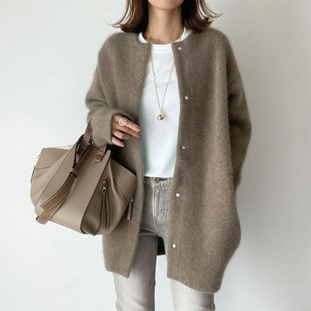 Women’s Warm Winter Cardigan Cozy Relaxed Fit Design - Image 5