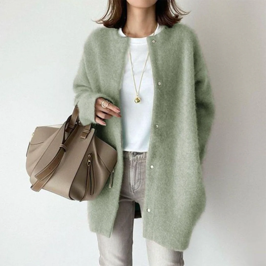 Women’s Warm Winter Cardigan Cozy Relaxed Fit Design - Image 6